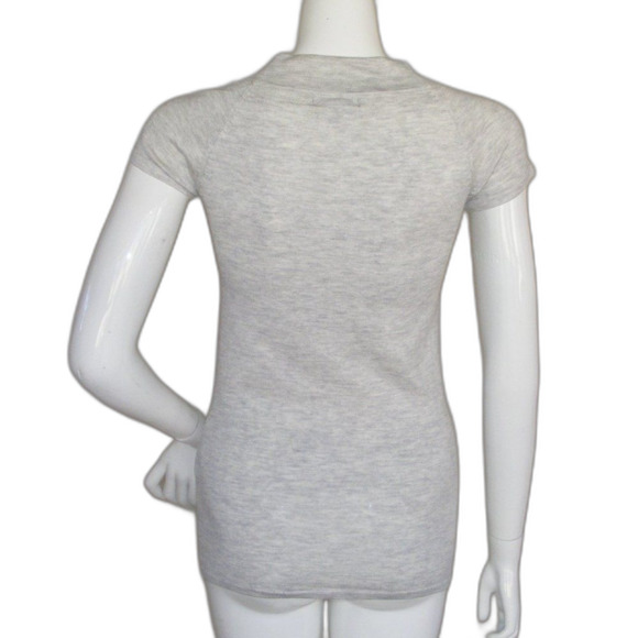 WILLI SMITH Tunic/Top, S, Gray, Short sleeves, Accent Hardware, Long body - Picture 6 of 13